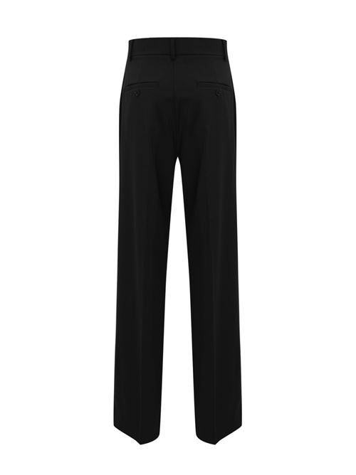 Pantalone Visivo in tela di lana Nero WEEKEND MAX MARA | 2515131041600002